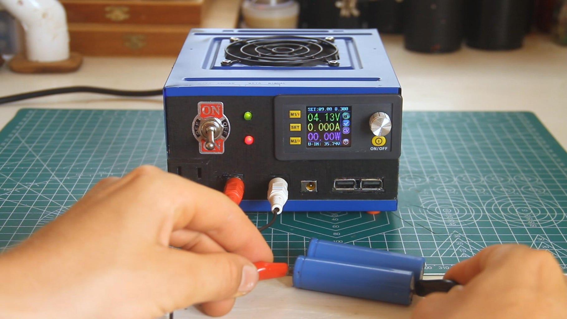 Build a Variable Lab Bench Power Supply : 22 Steps (with Pictures ... Circuit Diagram