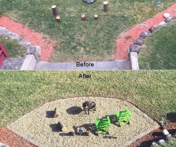 Fire Pit Patio Project