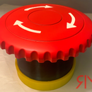 Giant Functioning Emergency Stop Button