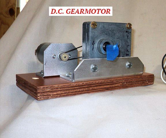 AC to DC Shaded Pole Gearmotor Conversion