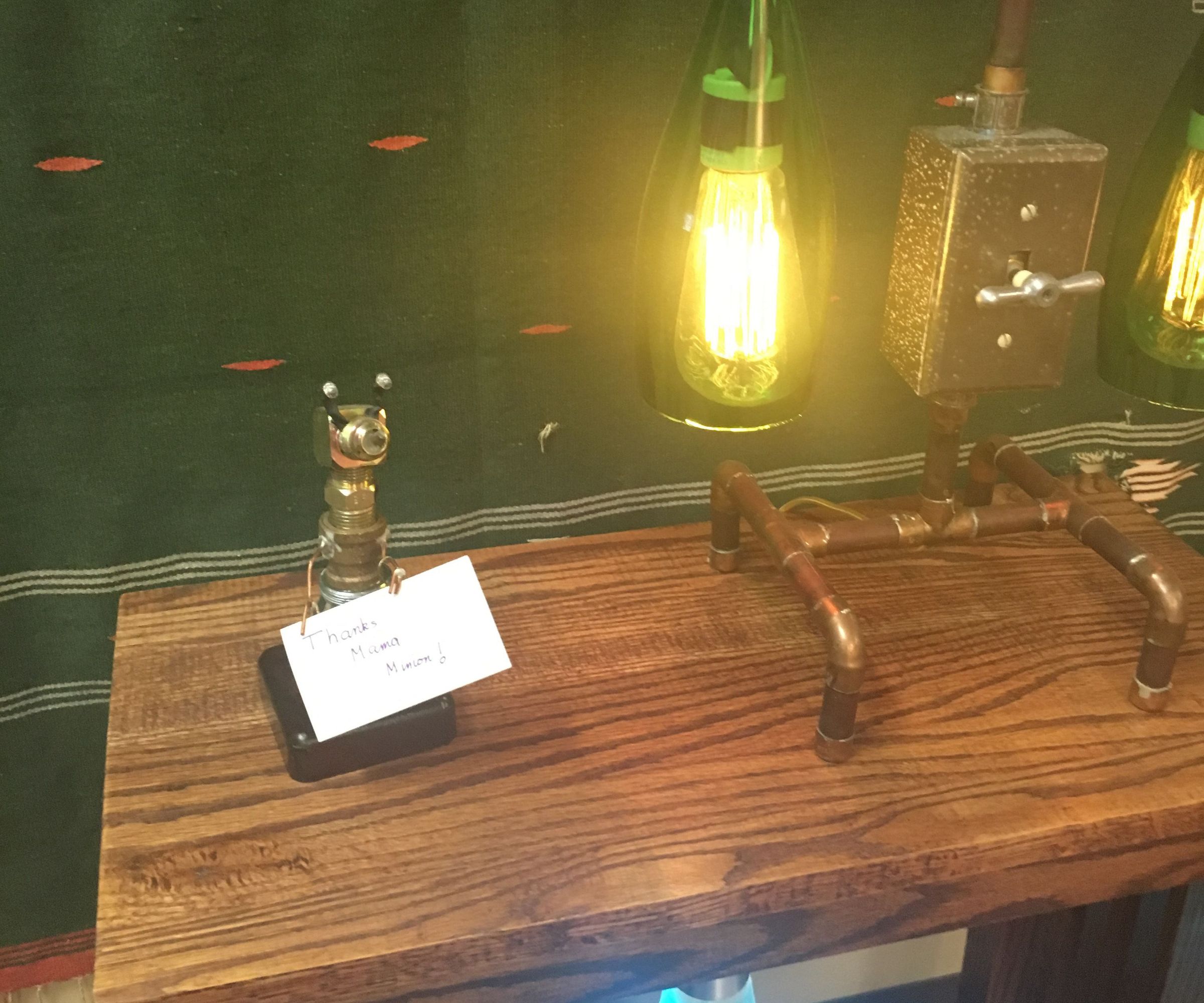 Showerhead and Plumbing Robot