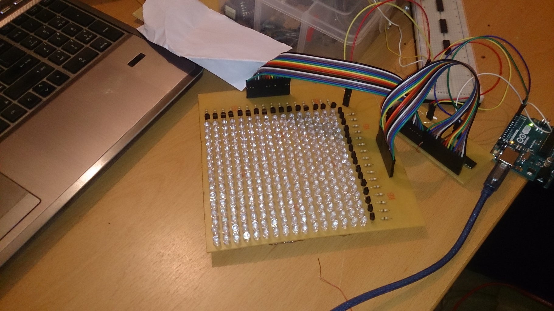 (16*16) LED Matrix Control : 5 Steps - Instructables