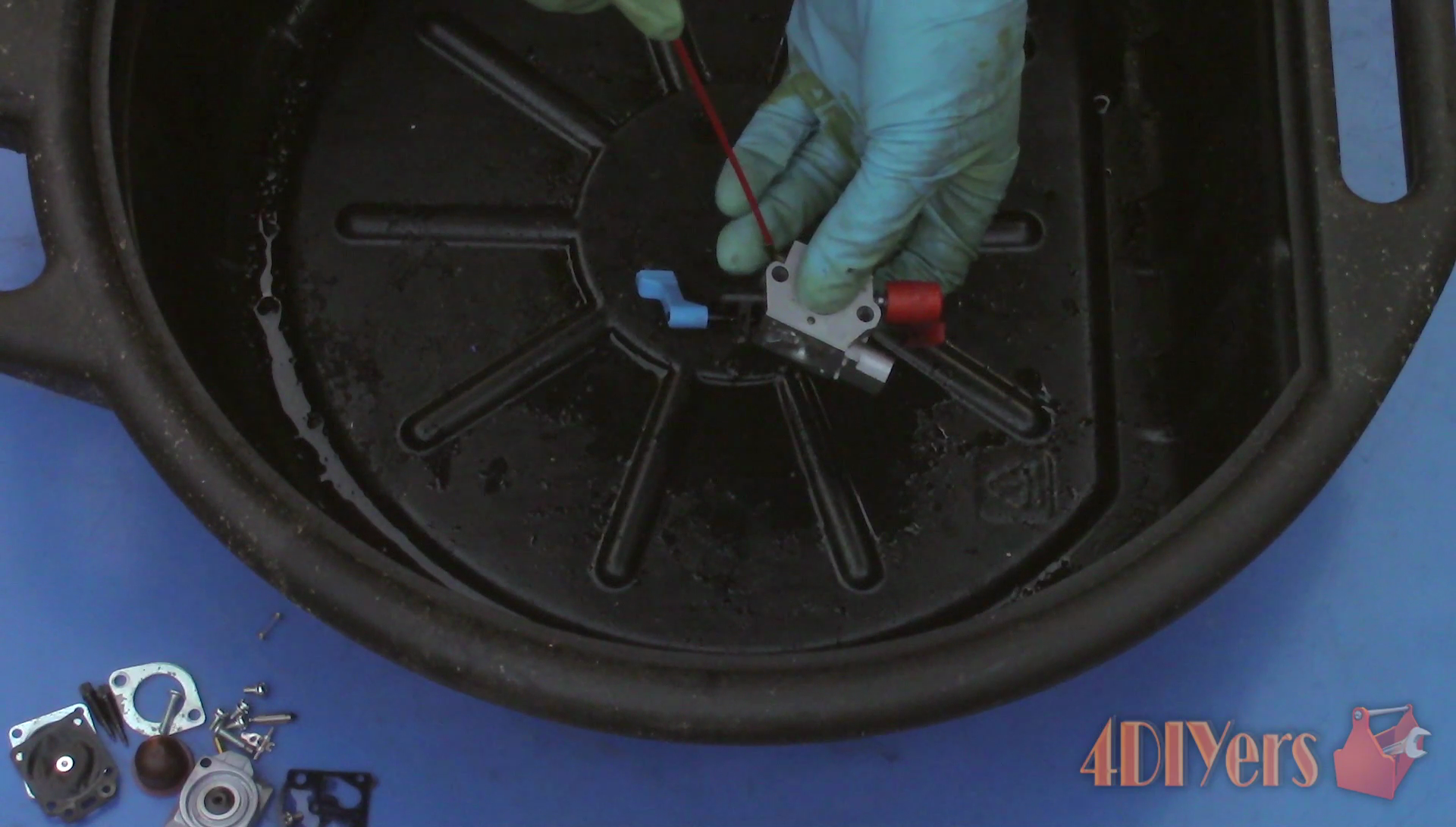 How to Clean a 2 Stroke Carburetor on a Leaf Blower 4 Steps (with