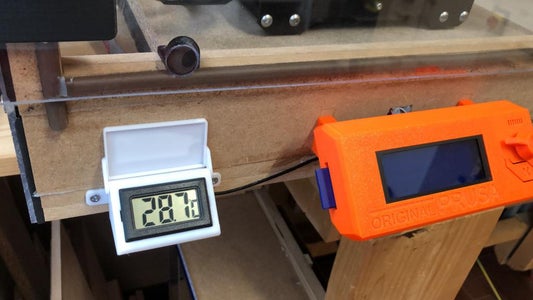 External Display and Thermometer