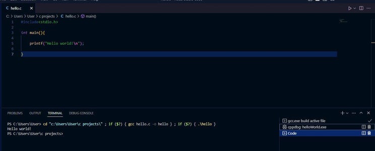 How to Create Hello World in C : 6 Steps - Instructables