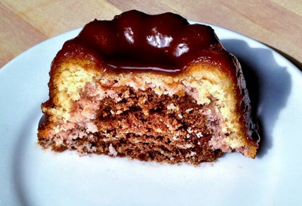 Neapolitan Bundt Cake