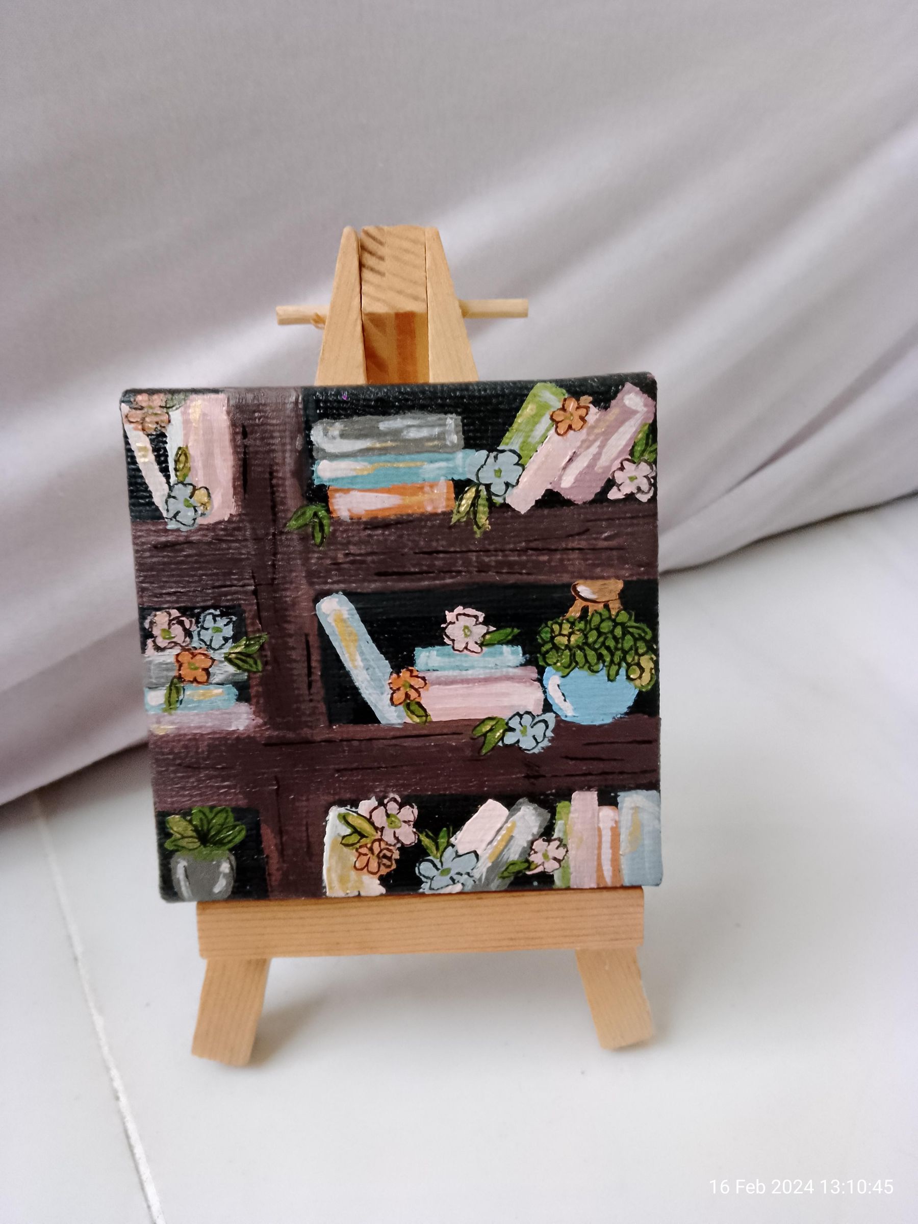 Floral Bookshelf Painting 8 Steps (with Pictures) Instructables