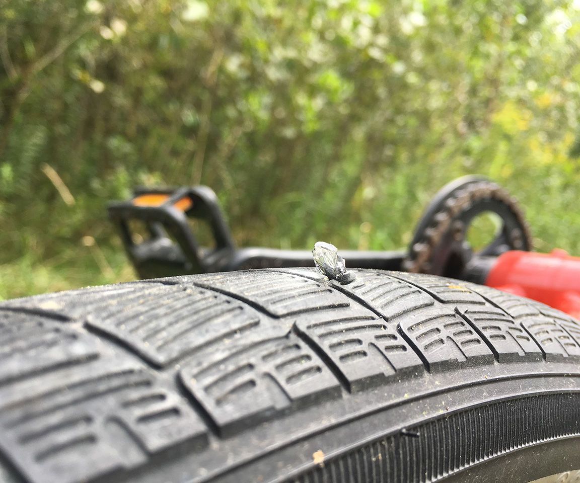 Bike Tire Blowout! How to Fix-a-Flat