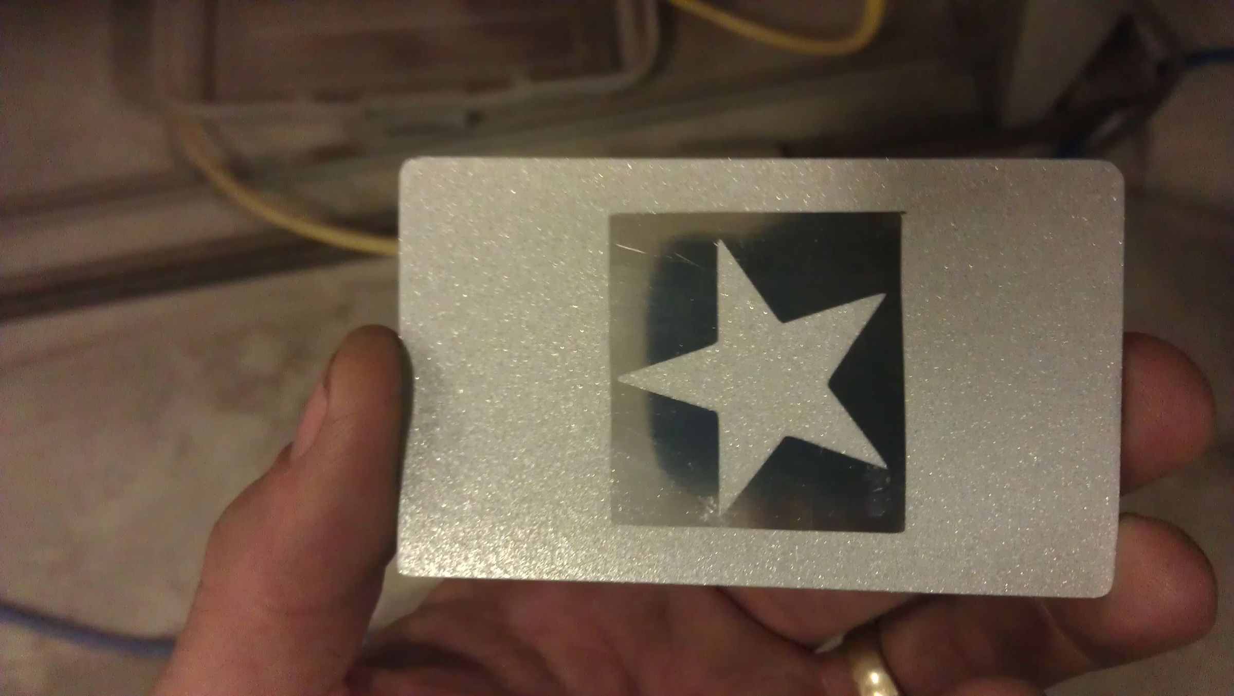 Etching Aluminum by Sand Blasting at the TechShop.