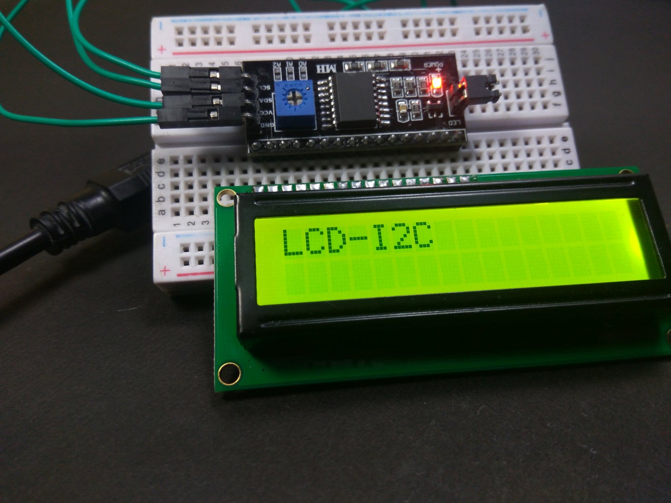 Use 16x2 LCD With I2C : 4 Steps - Instructables