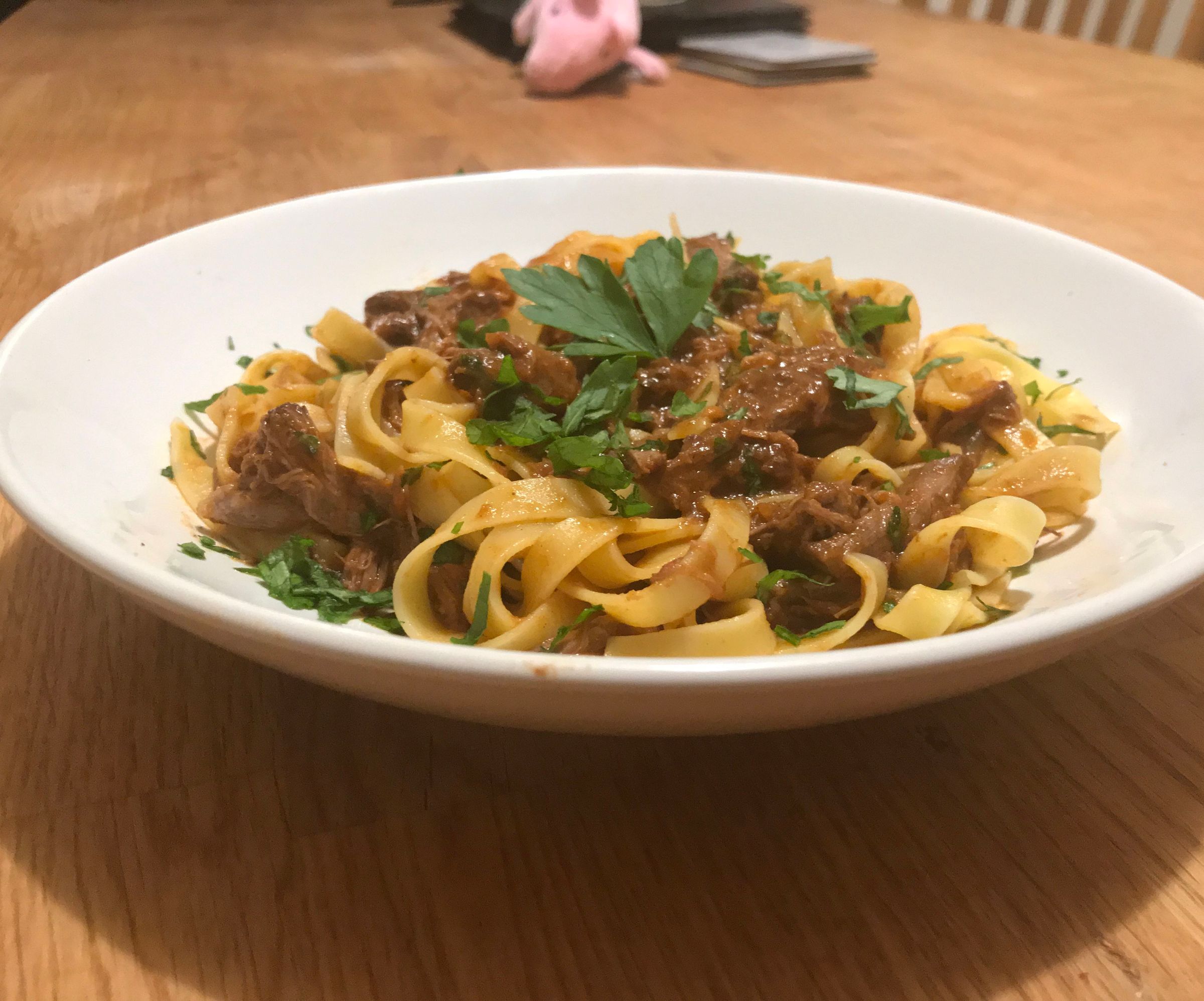 Rich Beef and Oxtail Ragu
