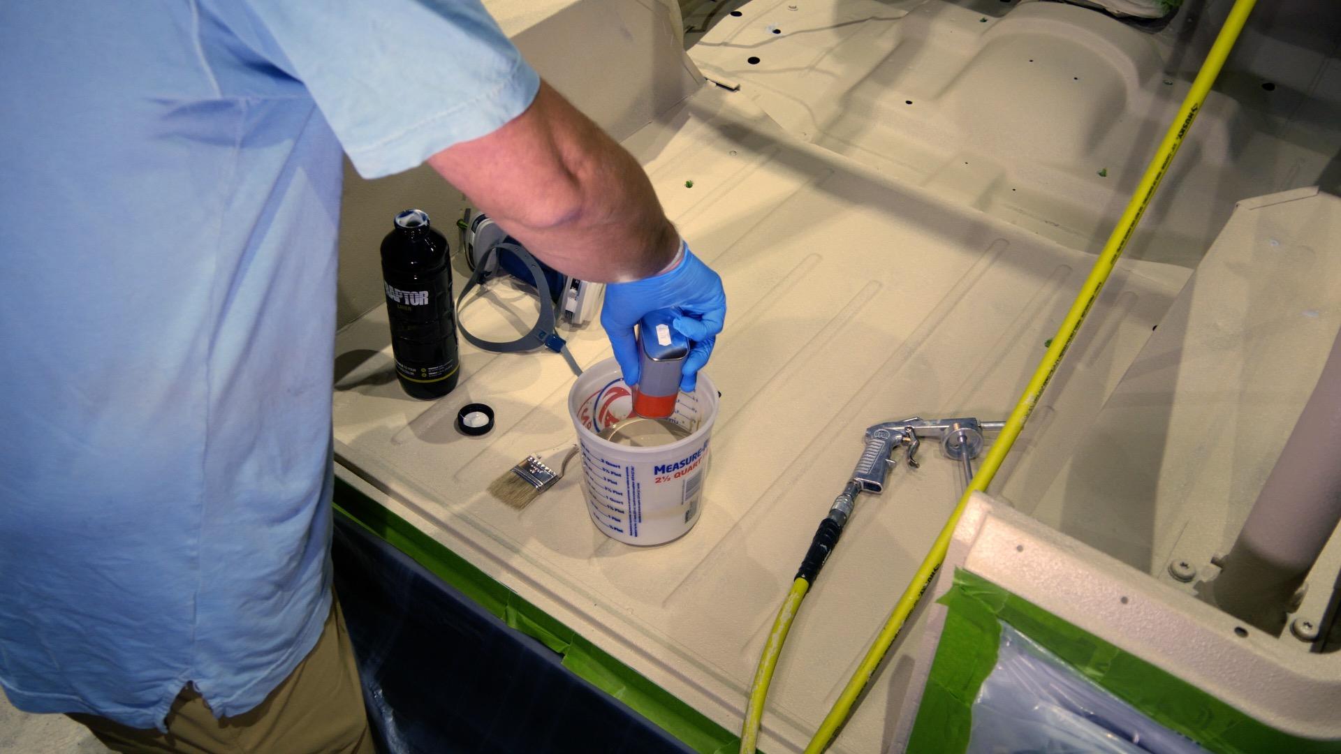 DIY Spray Bedliner for Jeep Wrangler Interior Floor 14 Steps (with