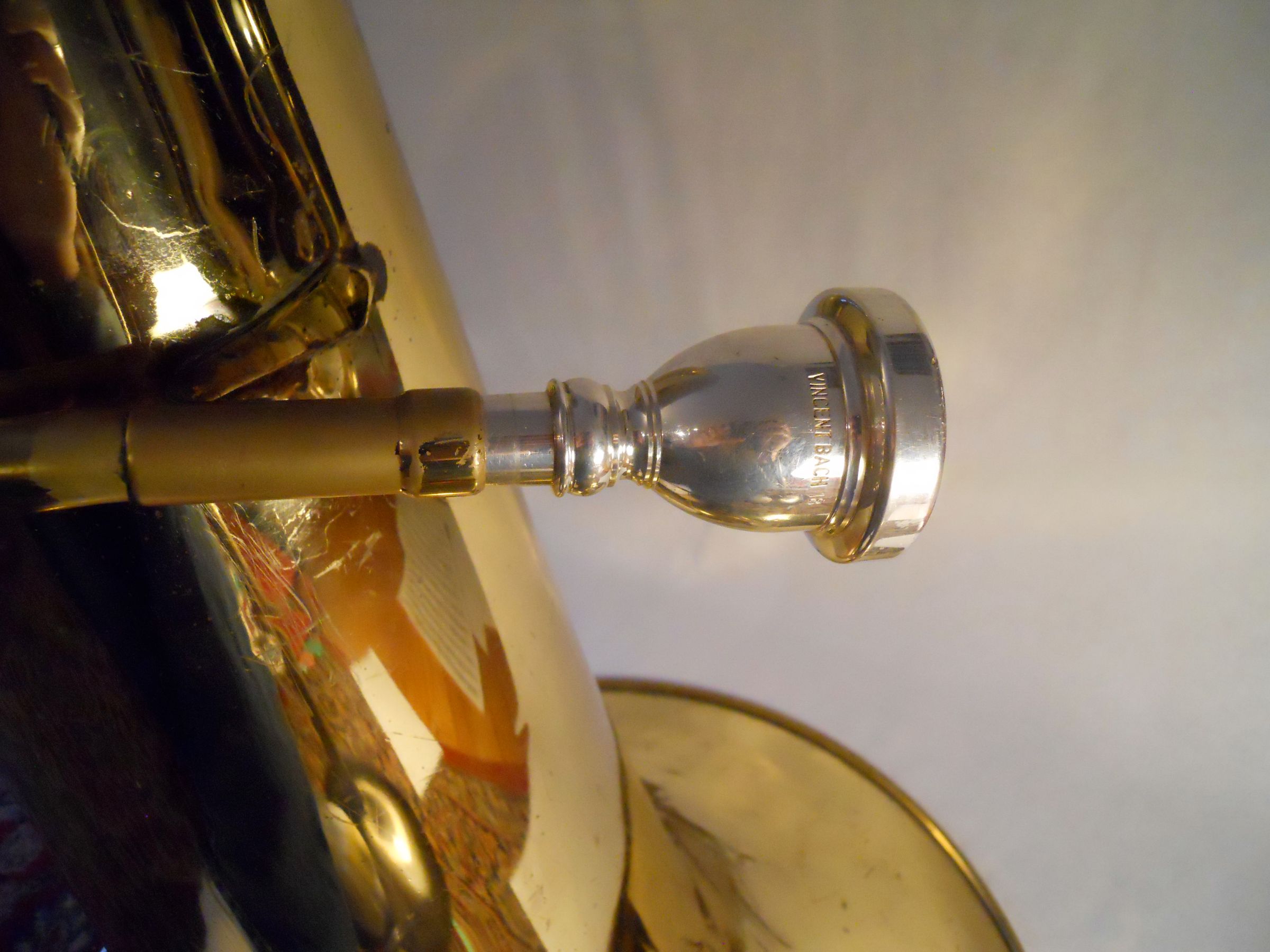 Removing a Stuck Mouthpiece From a Tuba (or Other Brass Instrument) 4