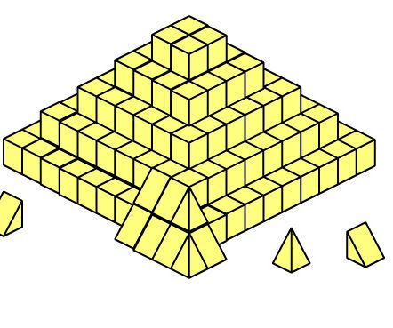 A COMPLETELY NEW THEORY ON THE BUILDING OF PYRAMIDS (AS FAR AS I KNOW)