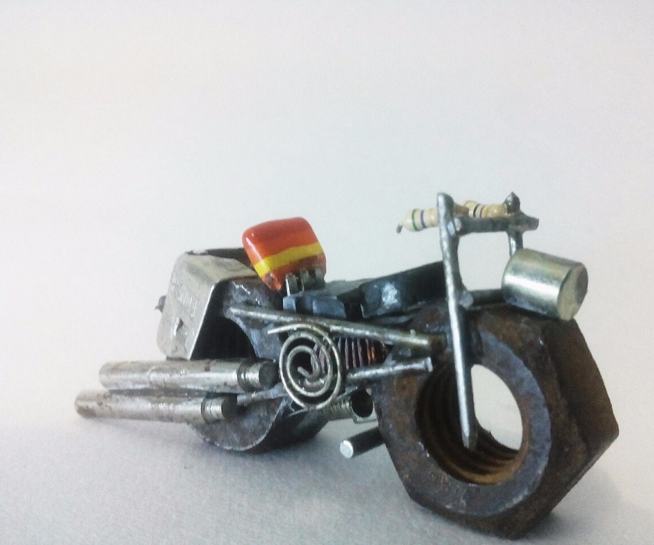 Bike From Waste Materials