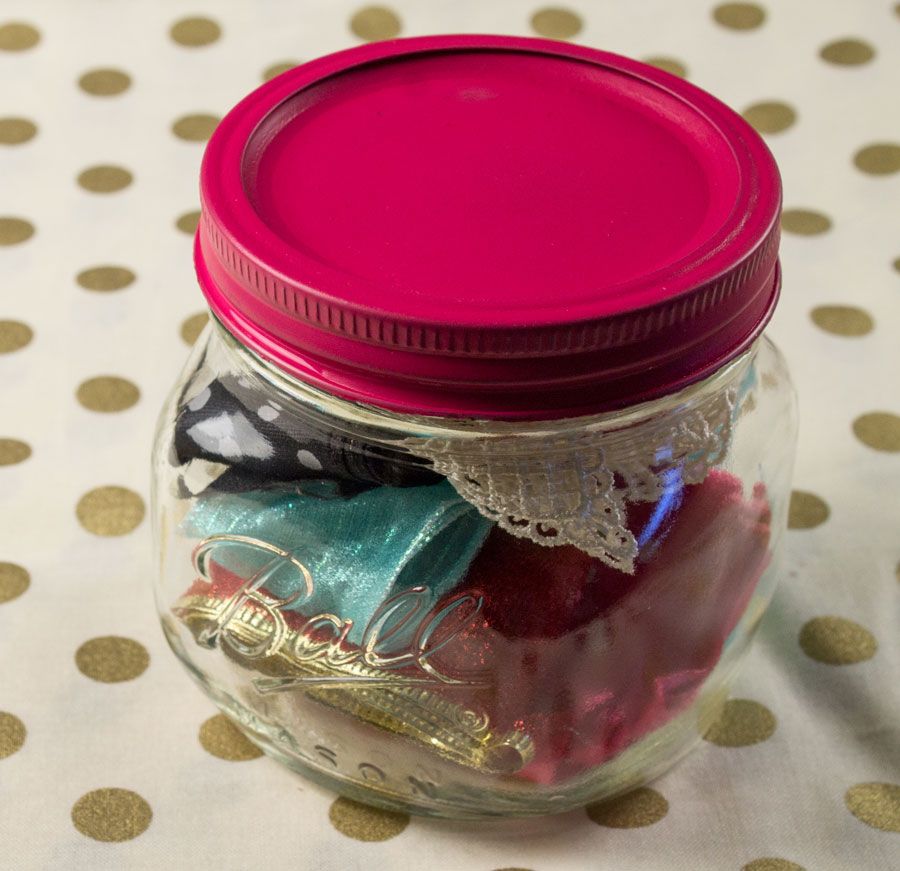 Colorful Storage Jars for Display