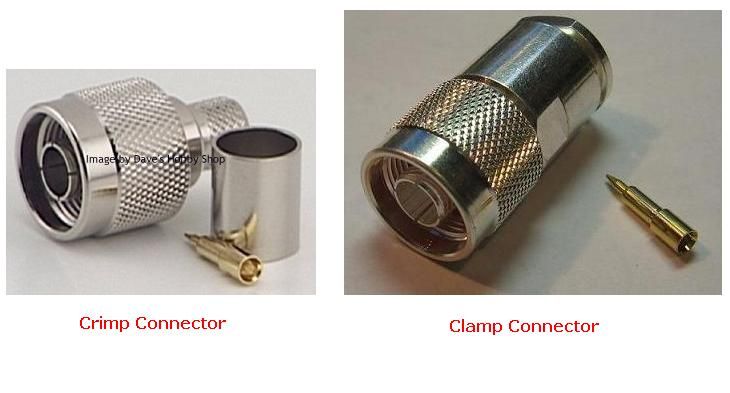 How to Make Up Your Own  Lengths of Coaxial Cables for Cell Phone Booster Systems Without Crimping Tools - LMR400 or 9913 Cable/Type-N Connectors