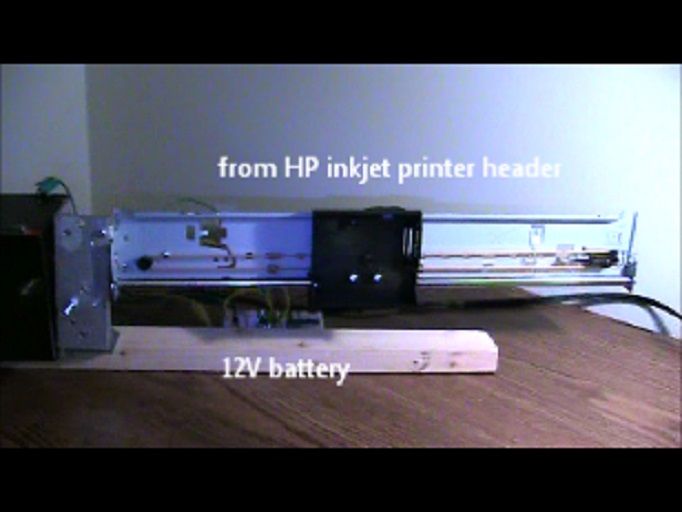 Make a super cheap 3D printer using recycled parts