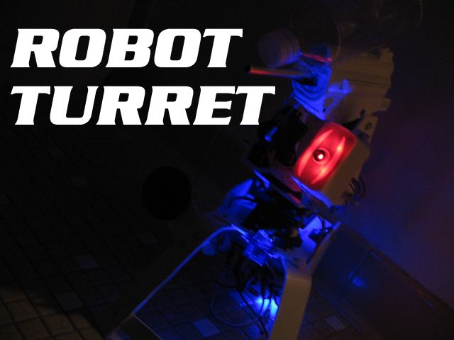 Robotic Talking Turret
