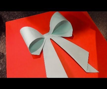 How to Make an Origami Bow