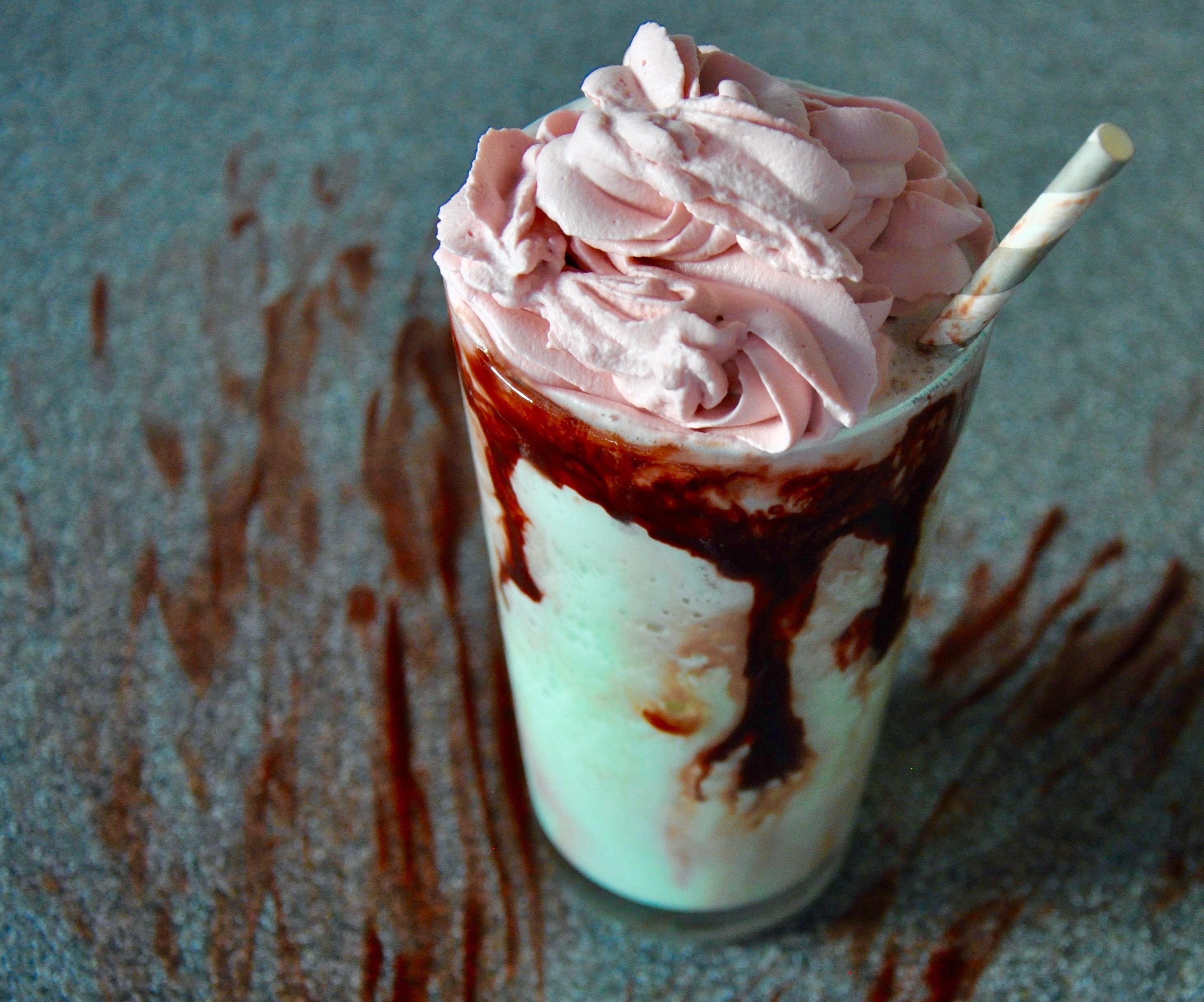 DIY Zombie Frappuccino