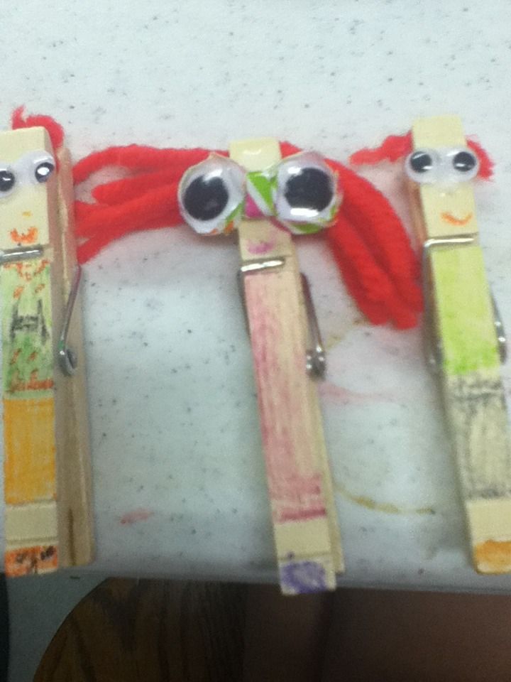 Clothespin Dolls