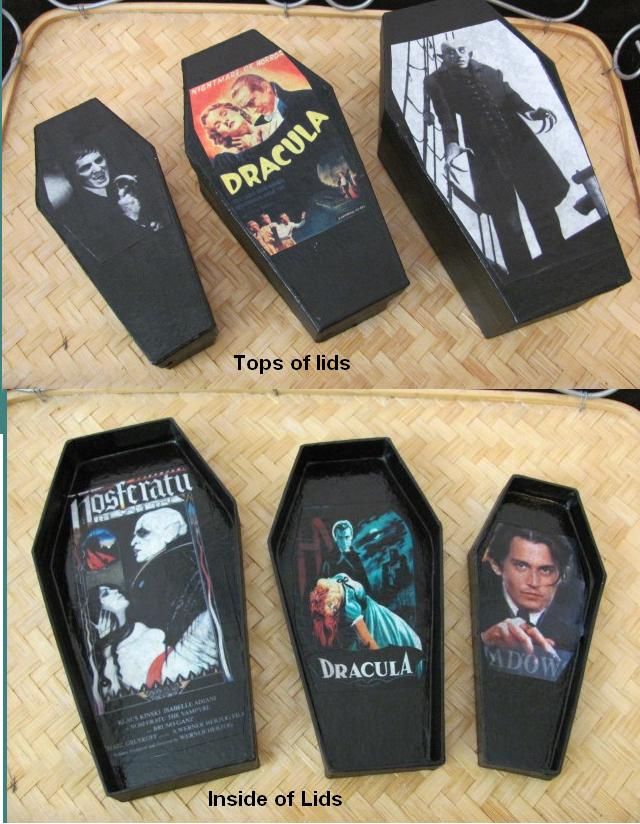 Vampire Nesting Coffins- How to Make