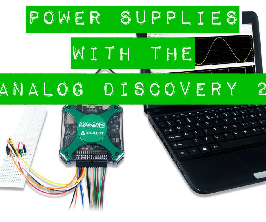 Using the Power Supplies With the Analog Discovery 2