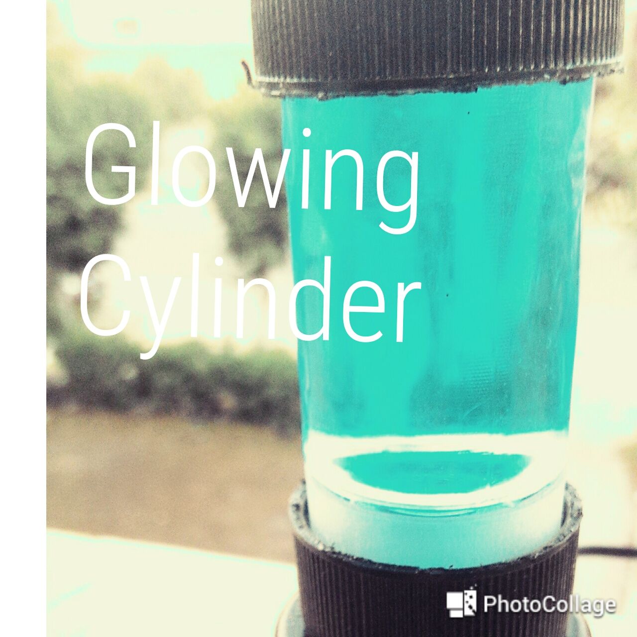 Sci Fi Glowing Cylinder