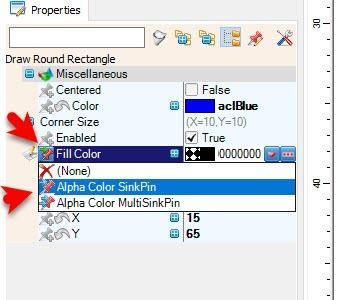 In Visuino Set Components