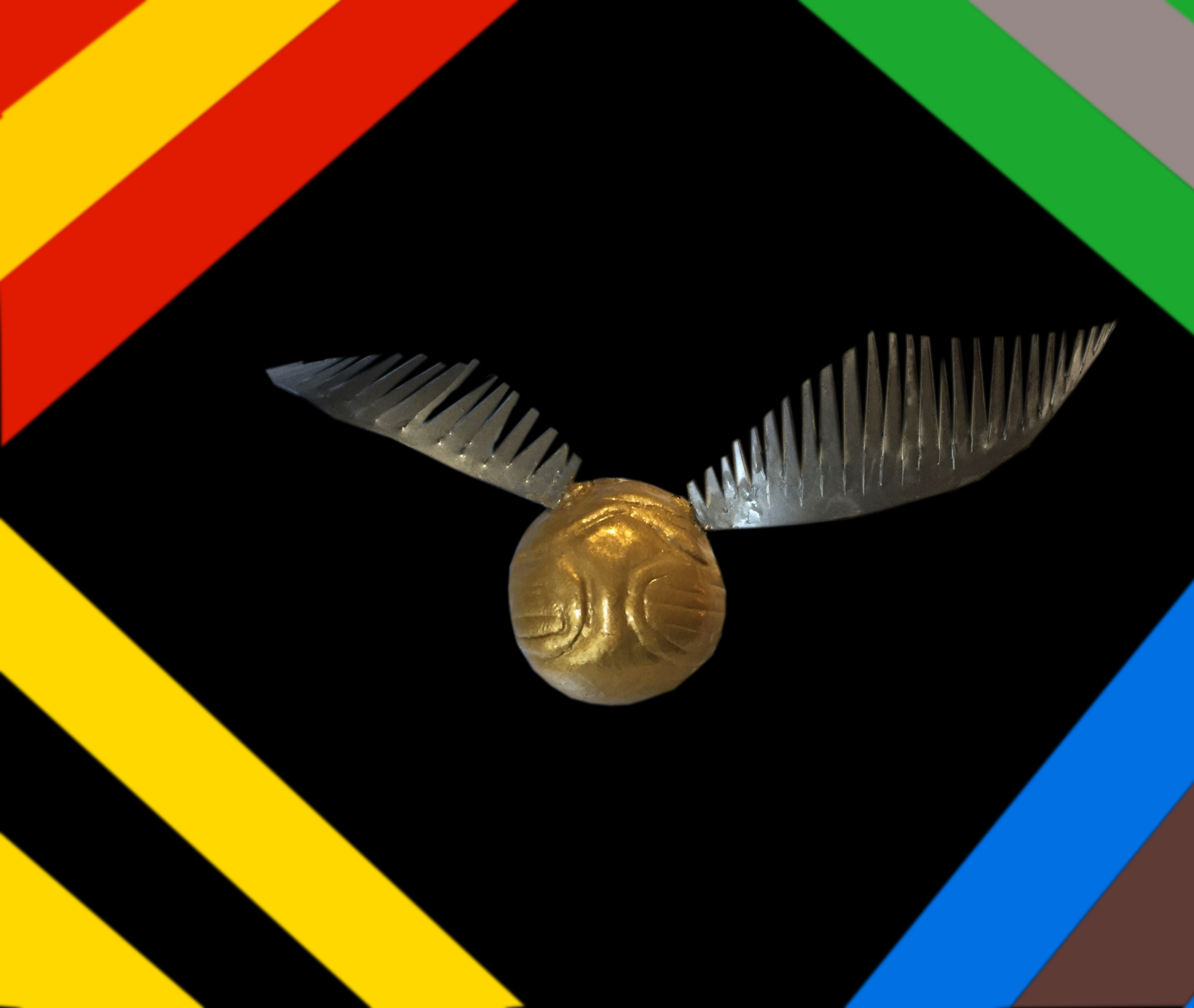 How to Make a Clay Golden Snitch!