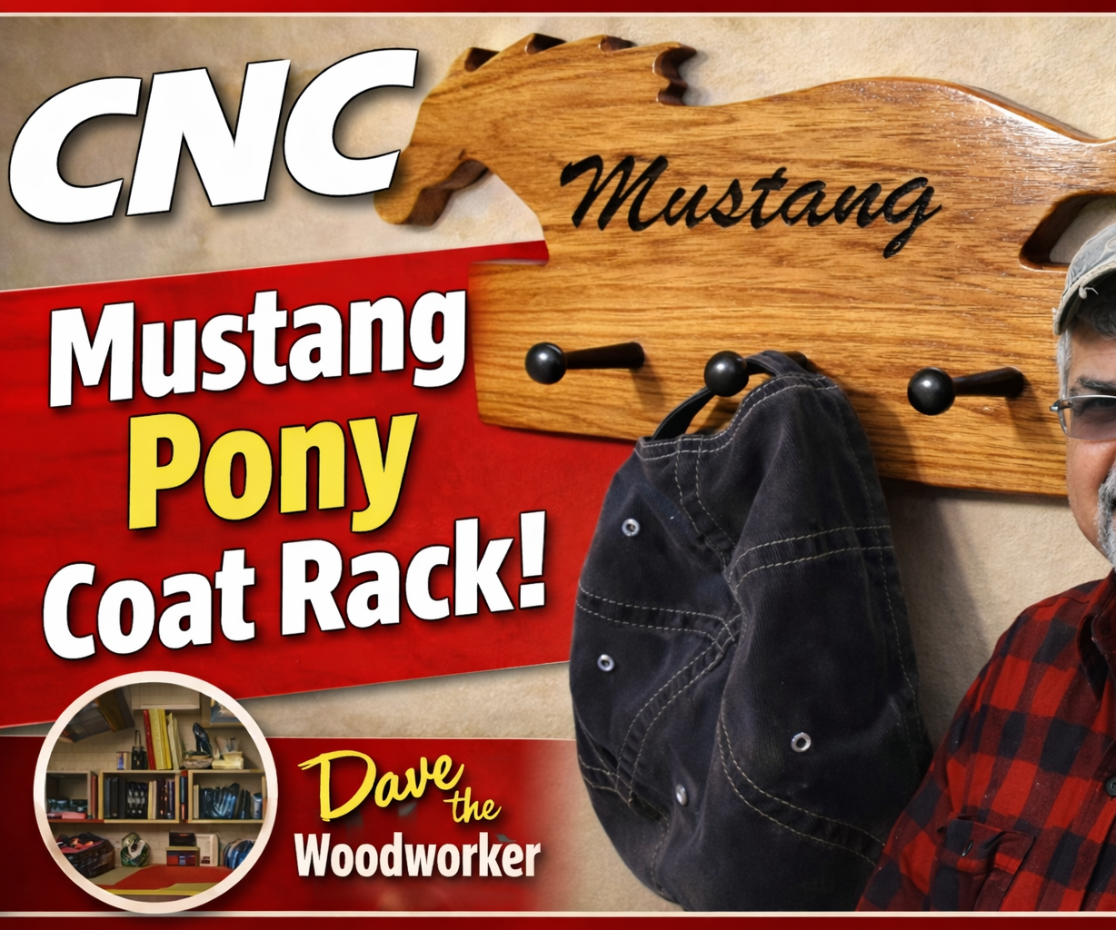 Mustang Pony Coat Rack