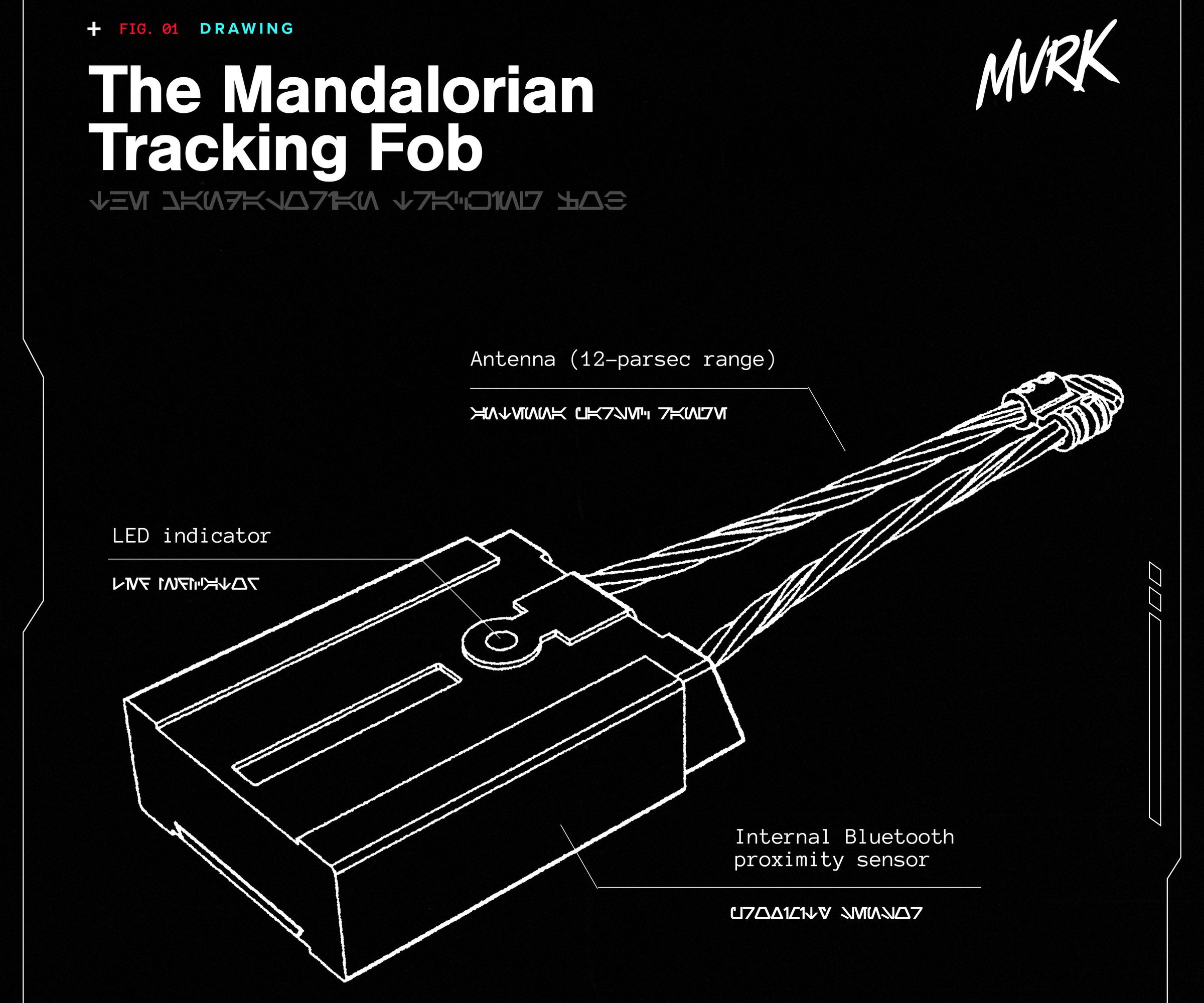 MVRK’s Mandalorian Tracking Fob