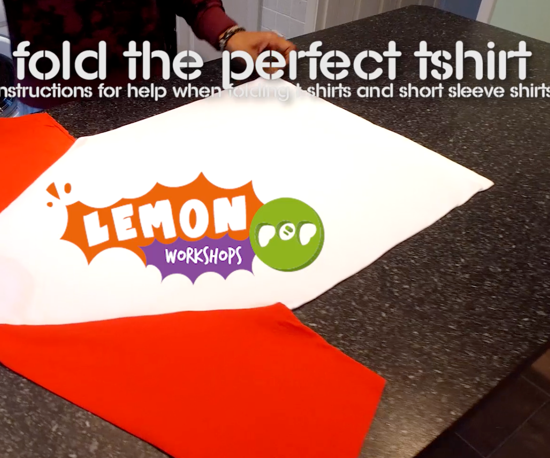 How to Fold the Perfect T-shirt To Save Space
