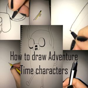 Adventure Time -  How to Draw Jake the Dog