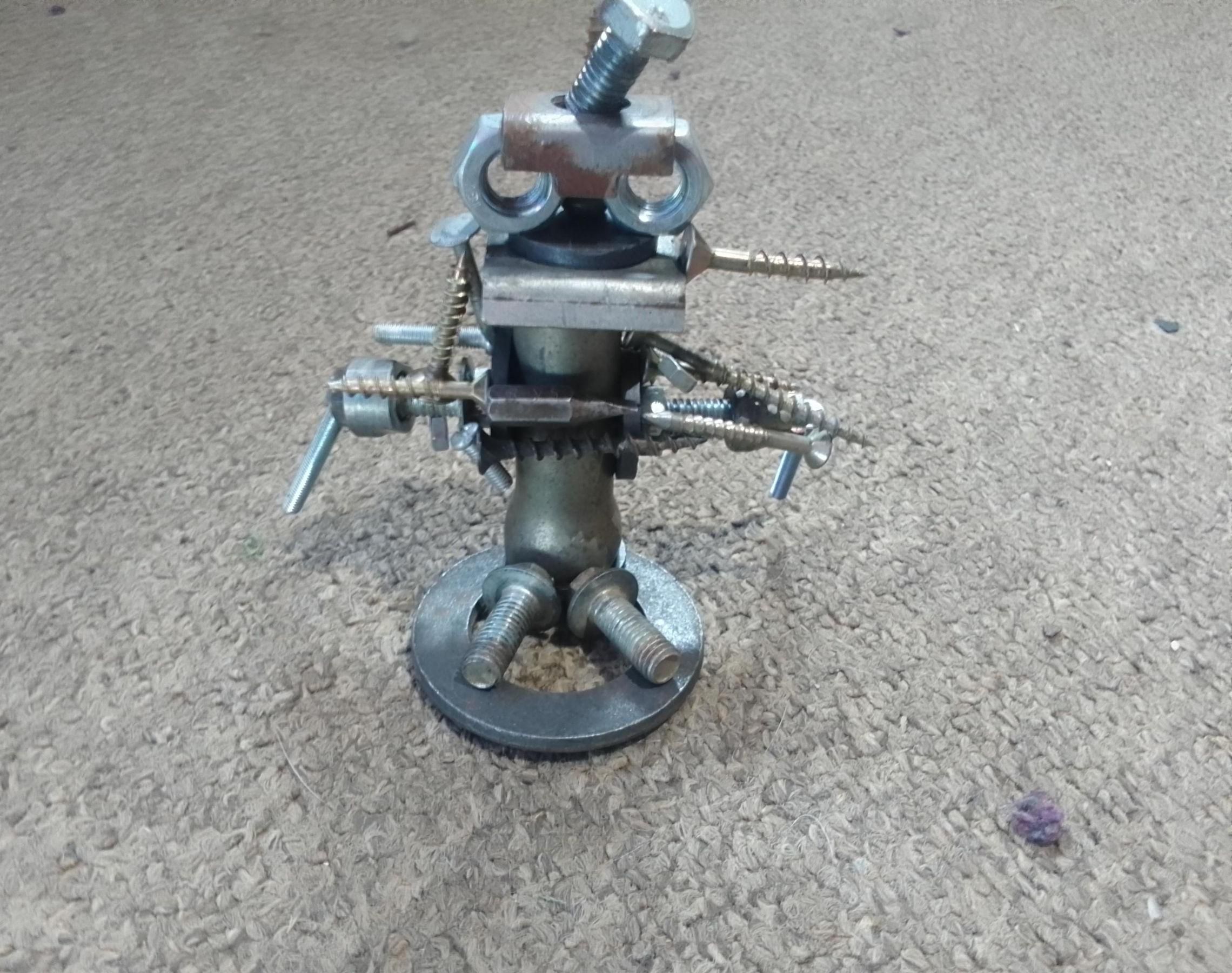 Metal Robot (with Magnets)