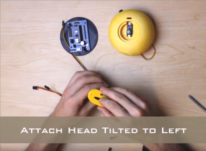 Attach Head Base to Servo