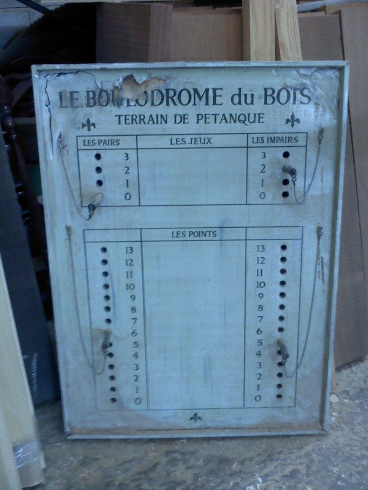Terrain De Petanque? Ou?