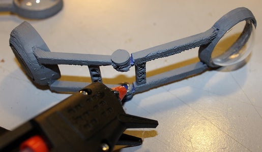 Glue the Pins in Place