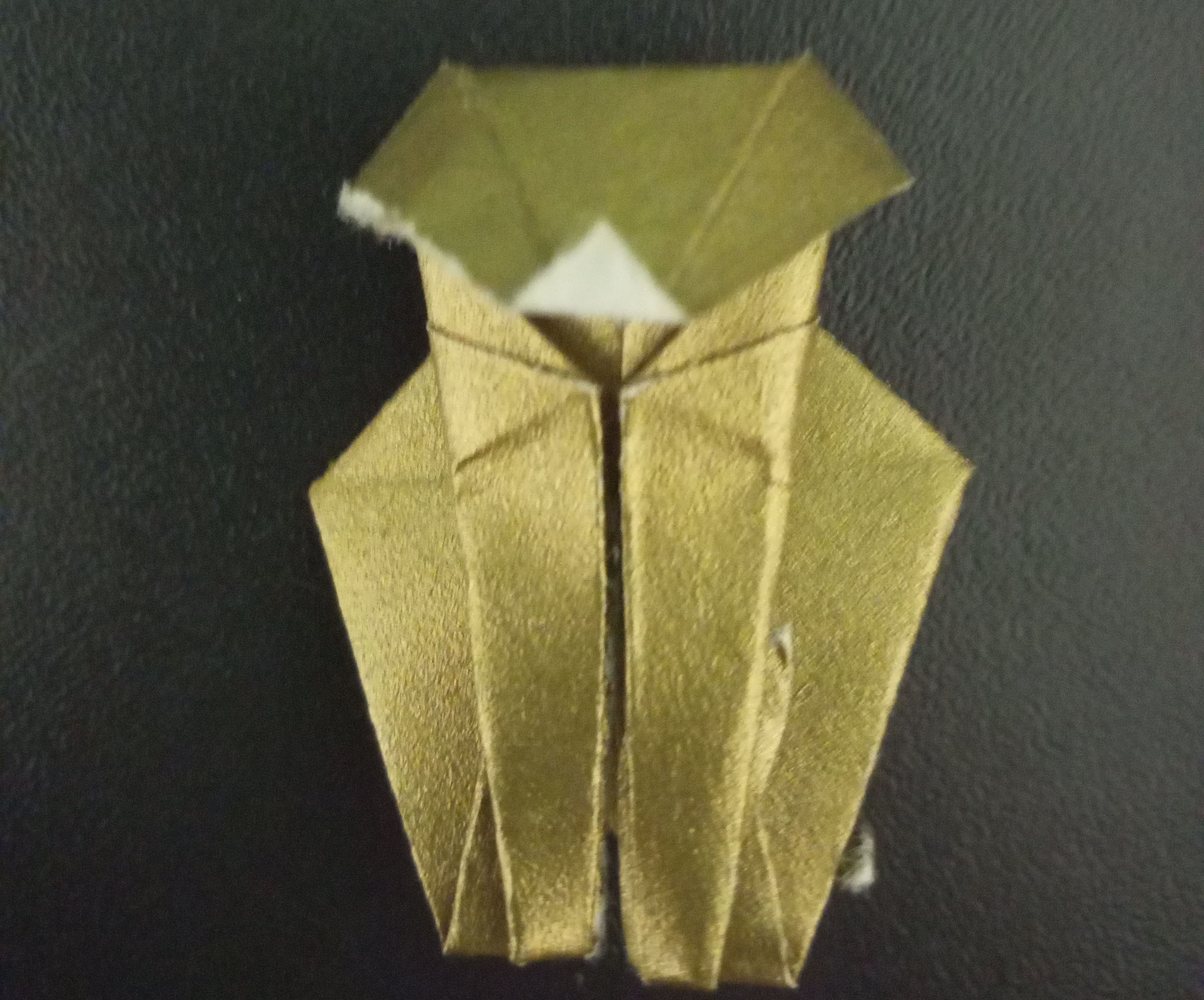 A Simple Origami Cat