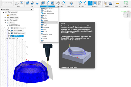 Flip Another Side and Create Setup and Toolpath