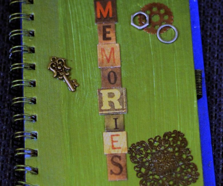 How to Refinish That Blah Old Journal and Make It Your Own. 