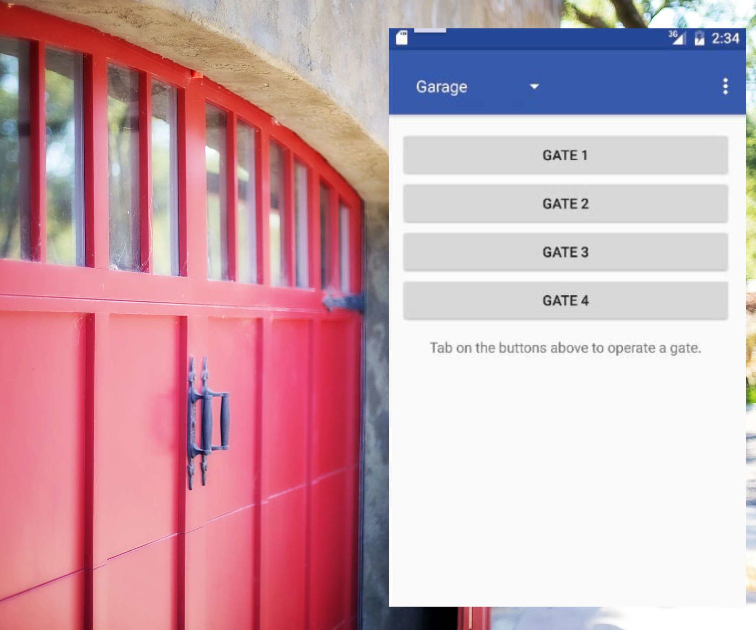Open Garage With App