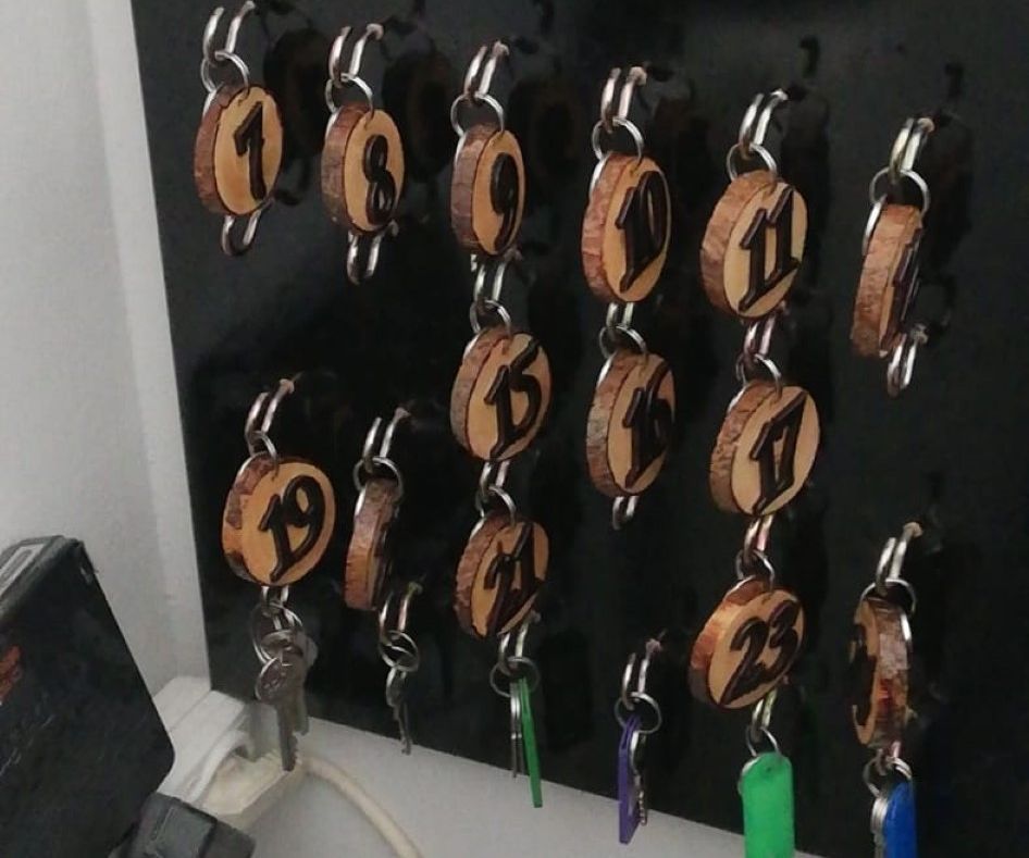 Hotel Keychains