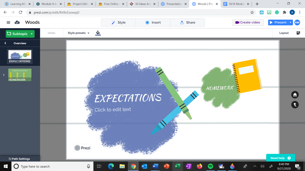 Step 8: Begin Your Presentation