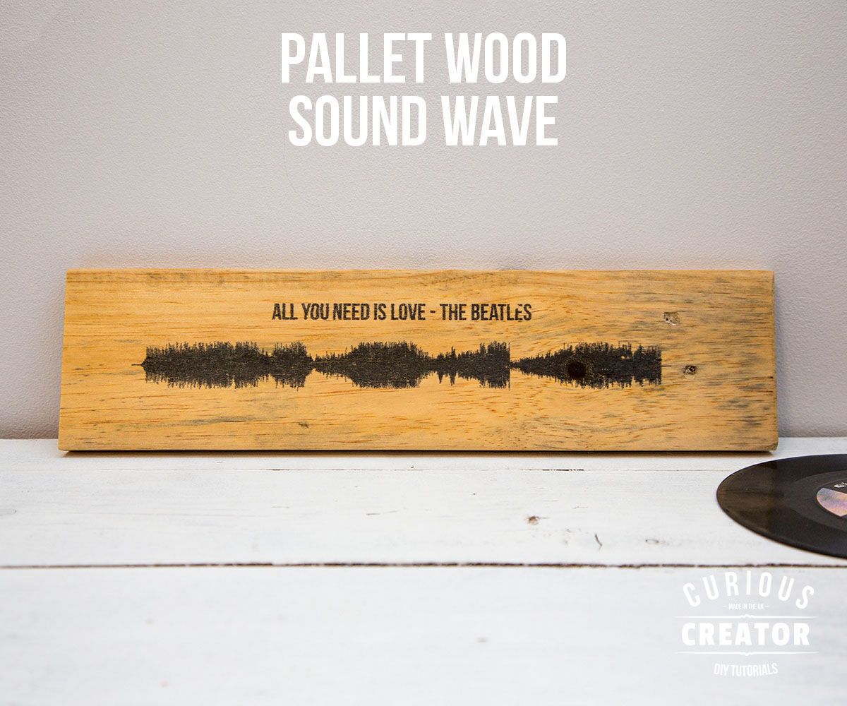 Pallet Wood Song Sound Wave