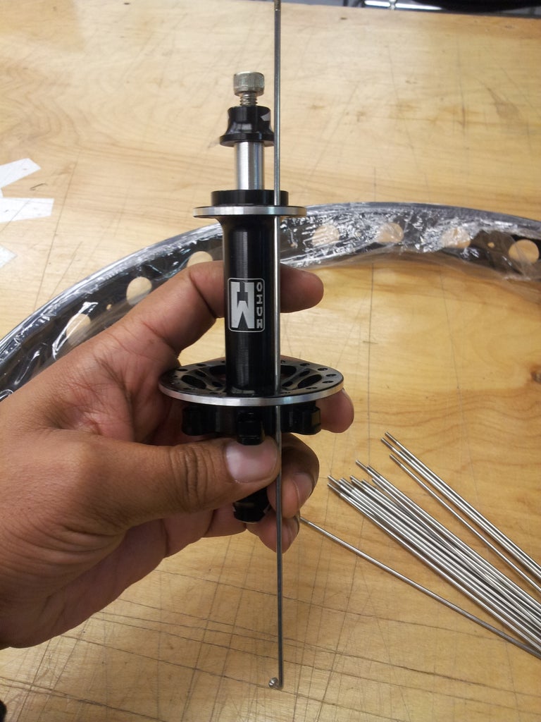 Menlo Park Building a Bicycle Wheel 5 Steps (with Pictures