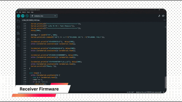 Upload the Firmware