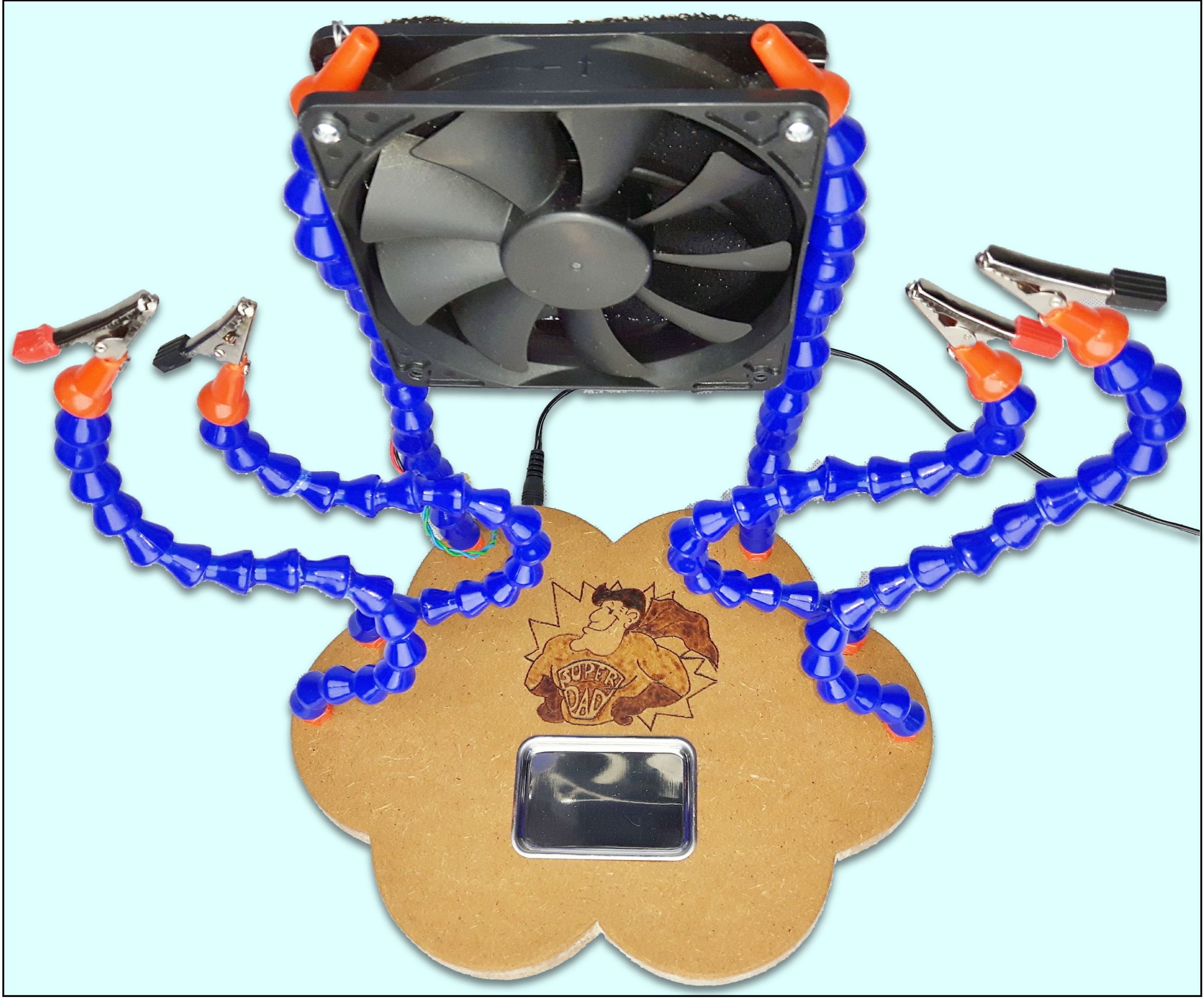 Personalised Helping Hand With Fume Extractor