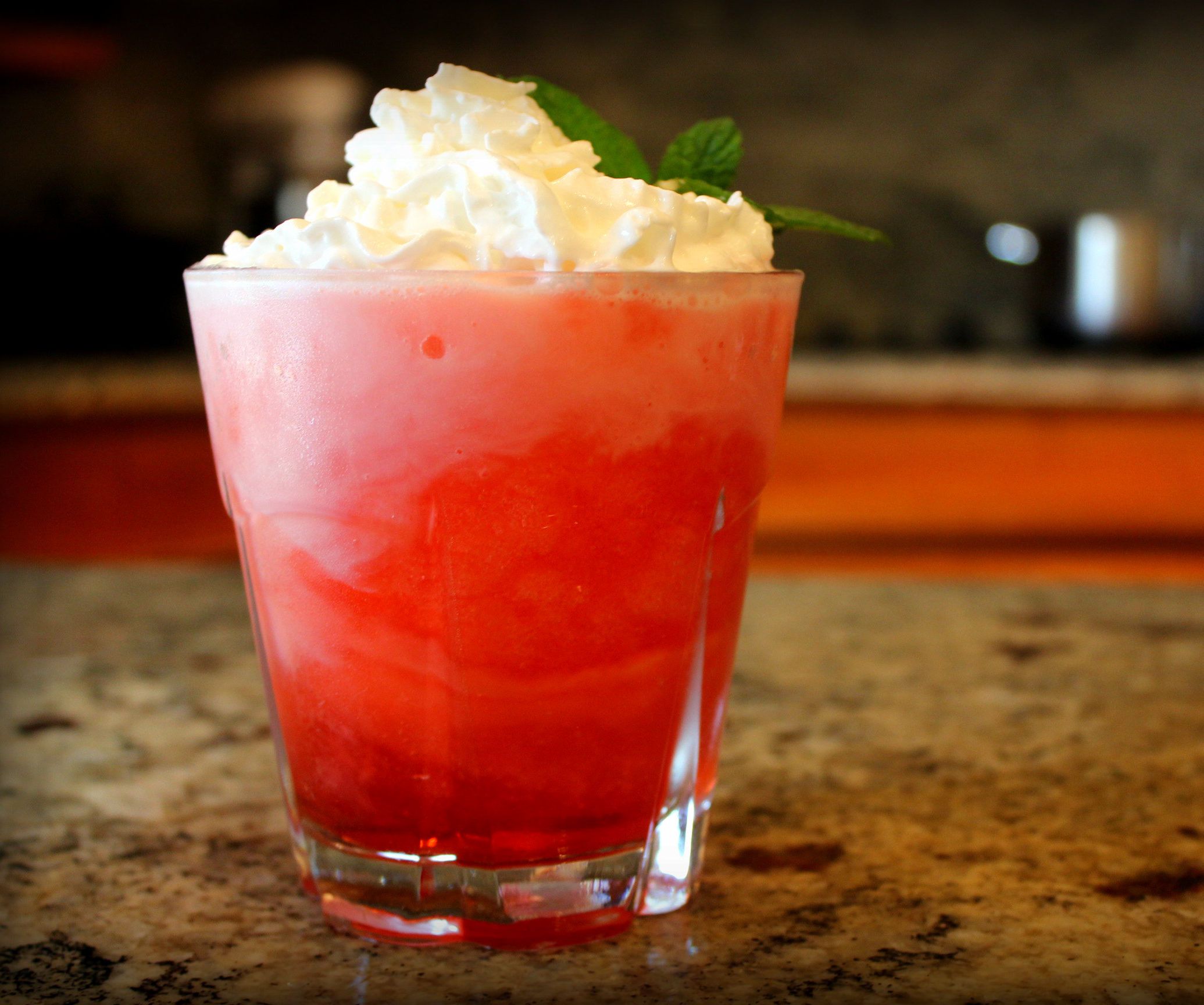 Watermelon Italian Soda Slush